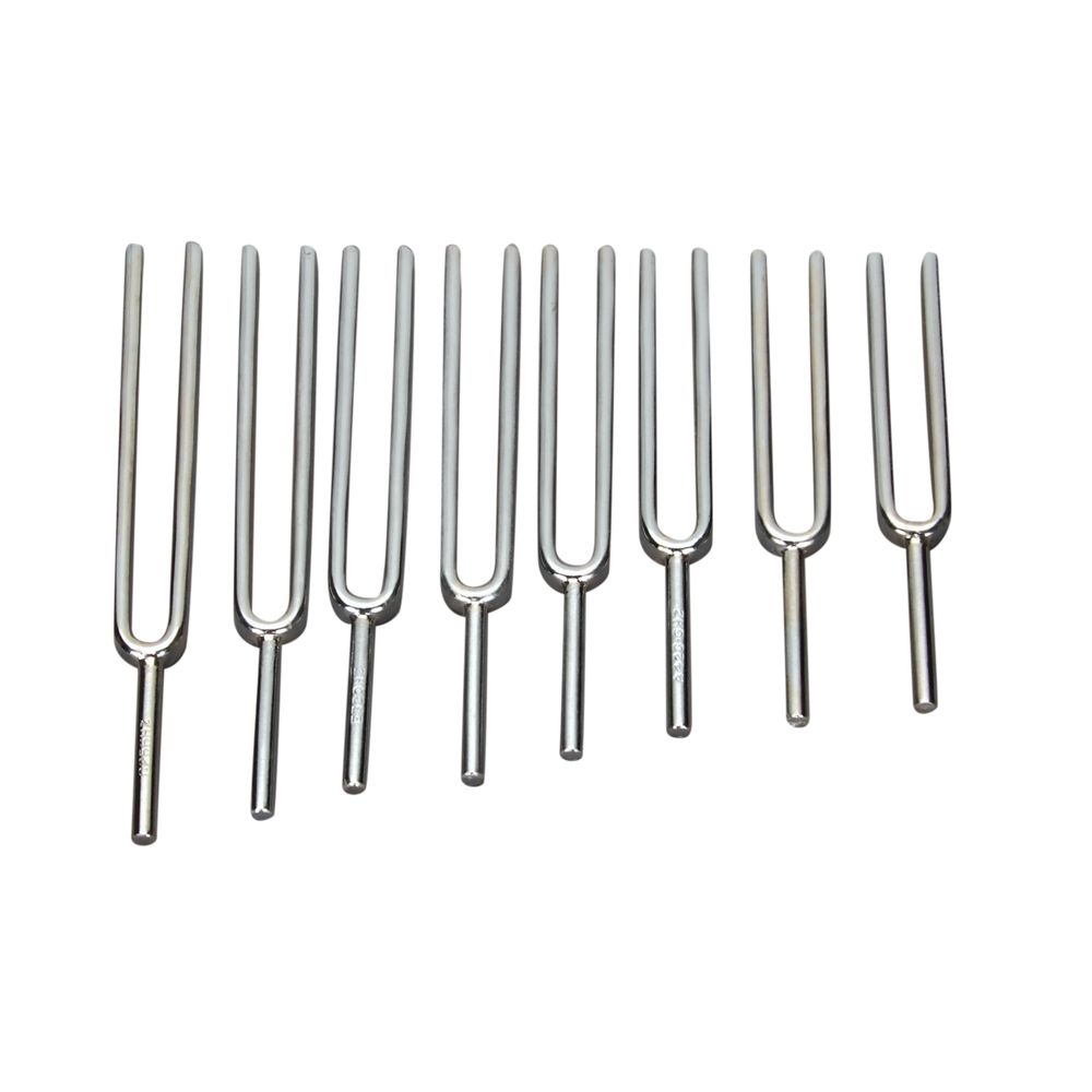 Tuning fork set of 8 components