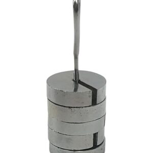 Slotted masses 100g, set of 5